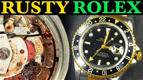 rolex undetected minor water damage|Rolex submarine water inside.